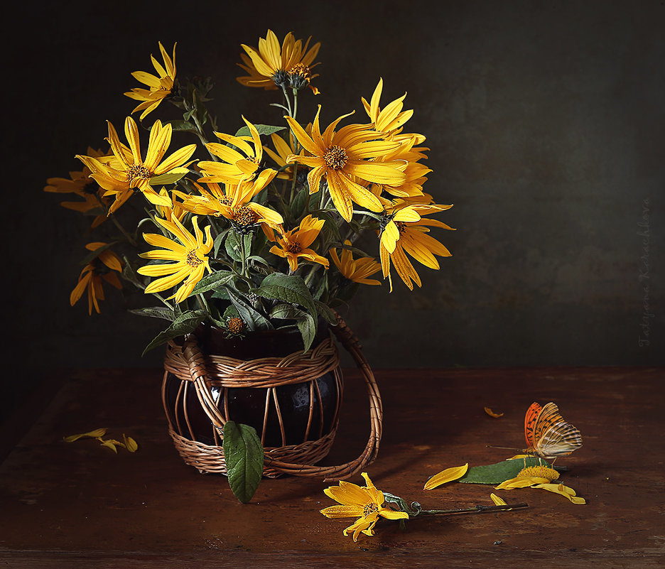 Желтые цветочки - Татьяна Карачкова
