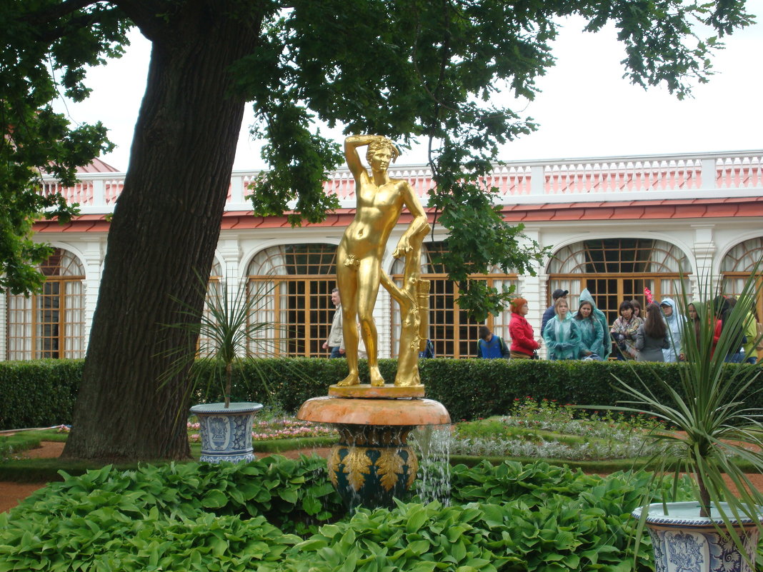 Скульптуры нижнего парка Петергофа - марина ковшова 