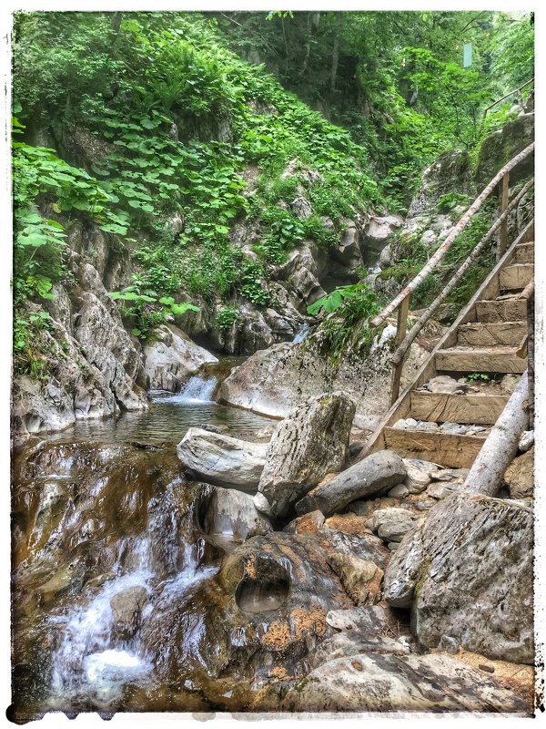 Парк водопадов Менделиха - Николай Милоградский