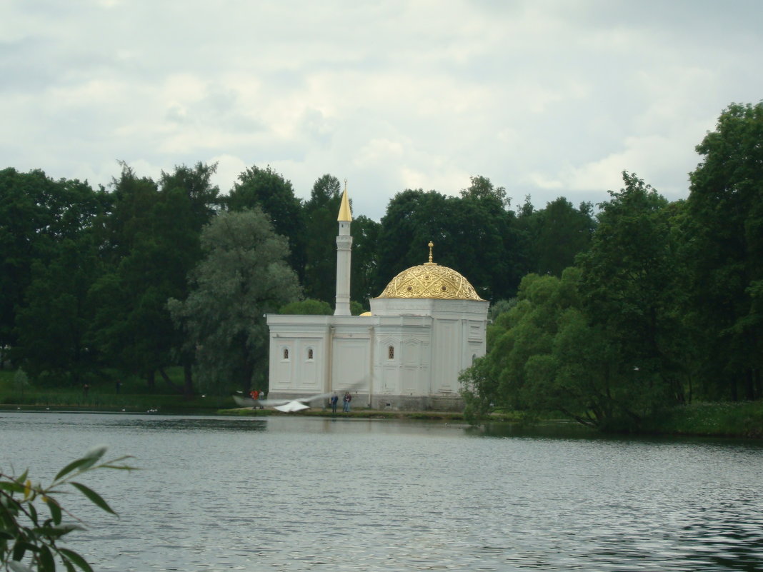 Турецкая баня на большом пруду в Екатерининском парке - марина ковшова 