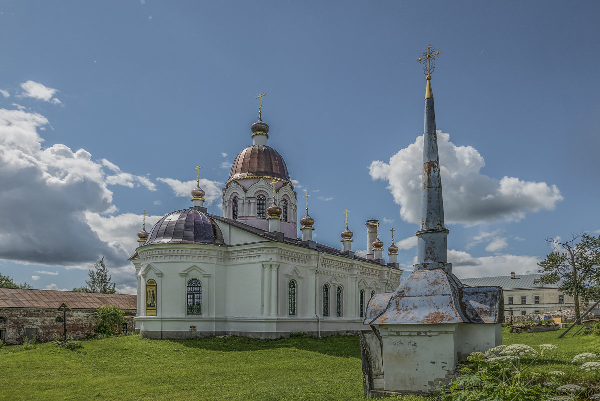 Посёлок Труженик (Теребени). Николо-Теребенский женский монастырь. - Михаил "Skipper"