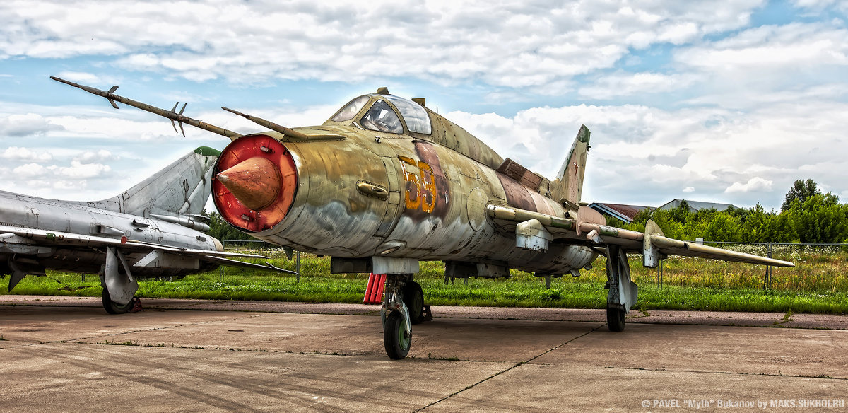 Cу-17М на исторической экспозиции МАКС 2017 - Павел Myth Буканов