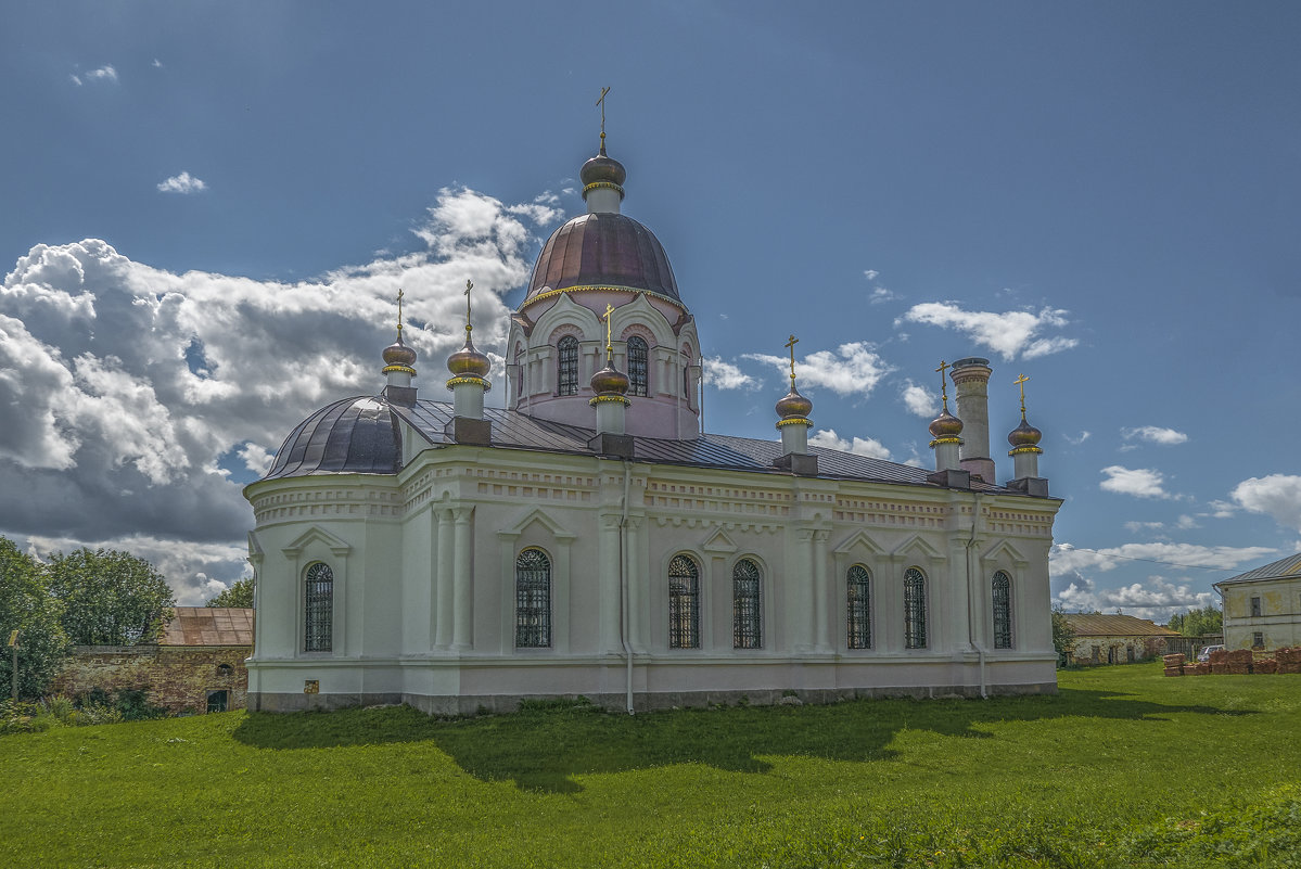 Посёлок Труженик (Теребени). Николо-Теребенский женский монастырь. - Михаил "Skipper"