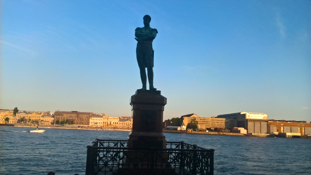 Памятник Крузенштерну в Петербурге - Митя Дмитрий Митя