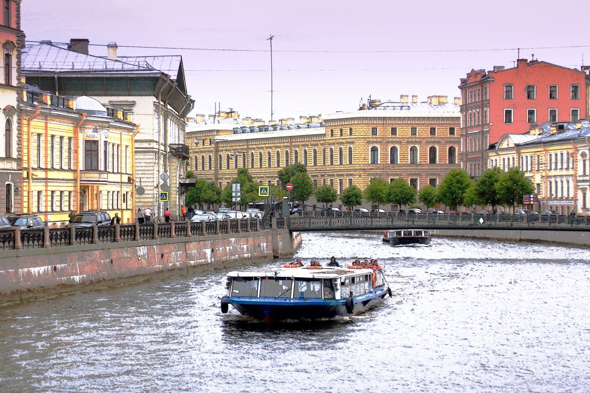 Санкт-Петербург, река  Мойка - Фотогруппа Весна