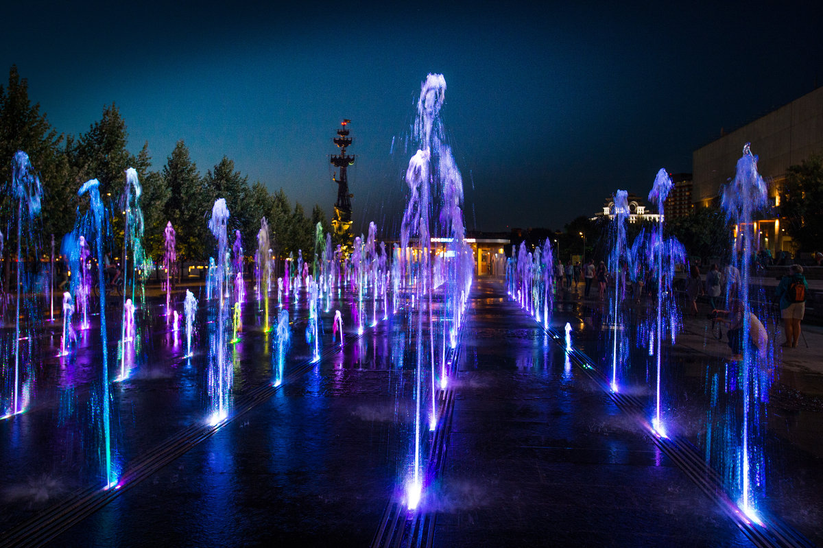 Поющий фонтан в Москве - Tatiana Poliakova