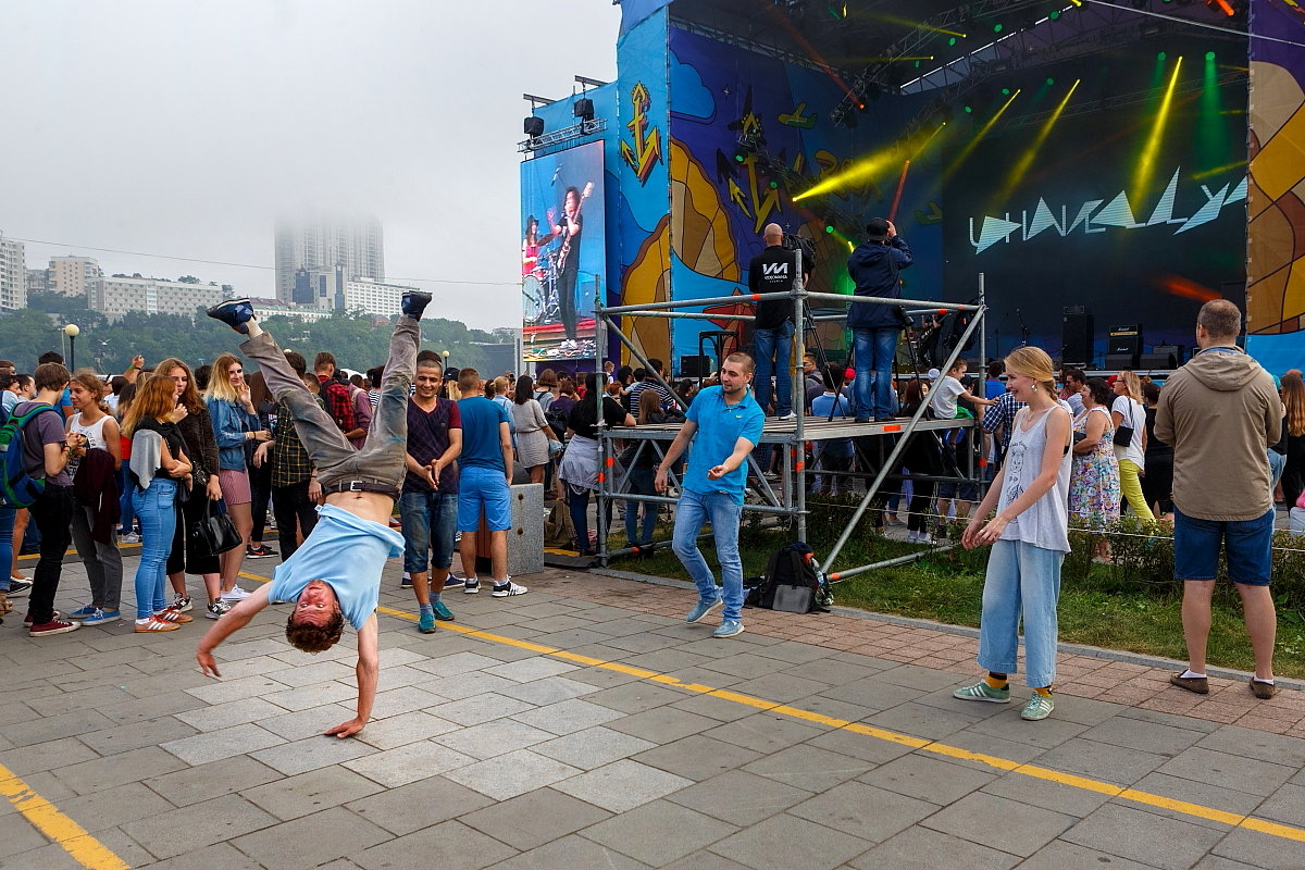 На фестивале V-ROX во Владивостоке - Абрис 