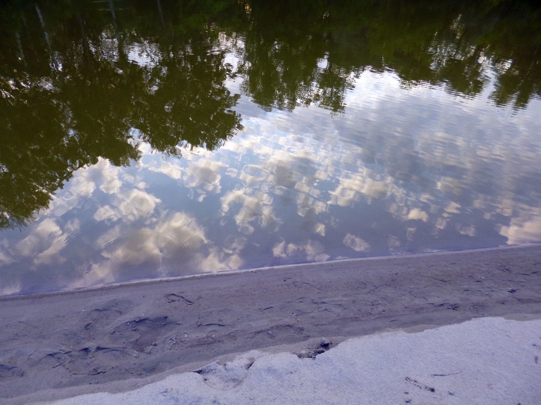 В реку смотрятся облака. 1 - Elena Sartakova