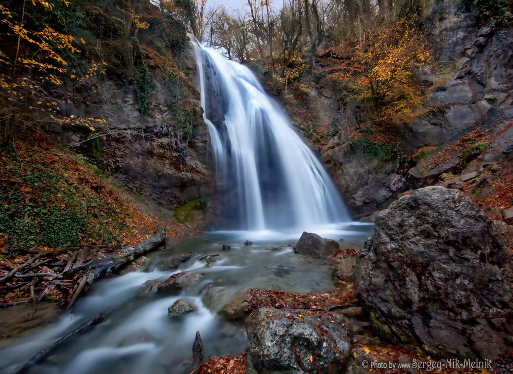 Водоп-АД дЖур-дЖур в Крыму - Sergey-Nik-Melnik Fotosfera-Minsk