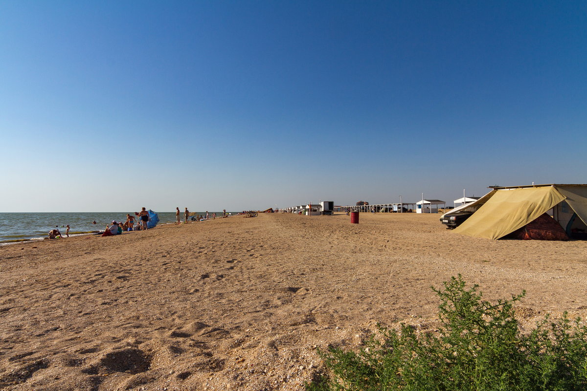 Азовское море, пляж в Должанке - Алексей Лейба