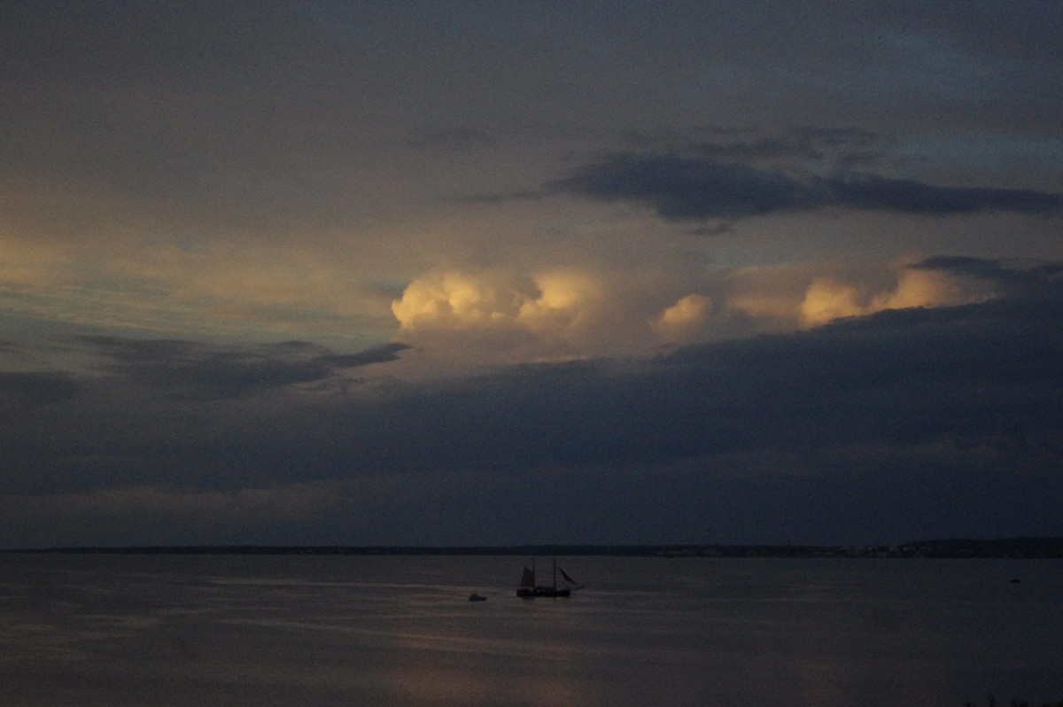 Закат над Таллинским заливом. - Serb 