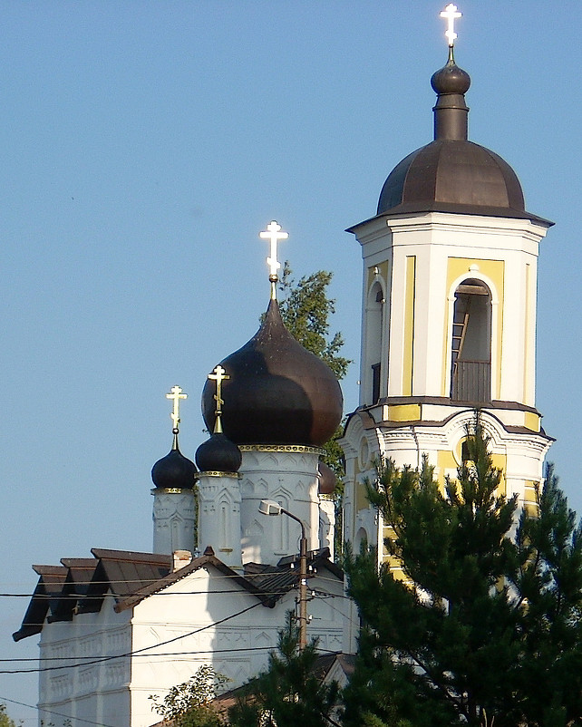 Кресты храма Николая Чудотворца. - Sergey Serebrykov