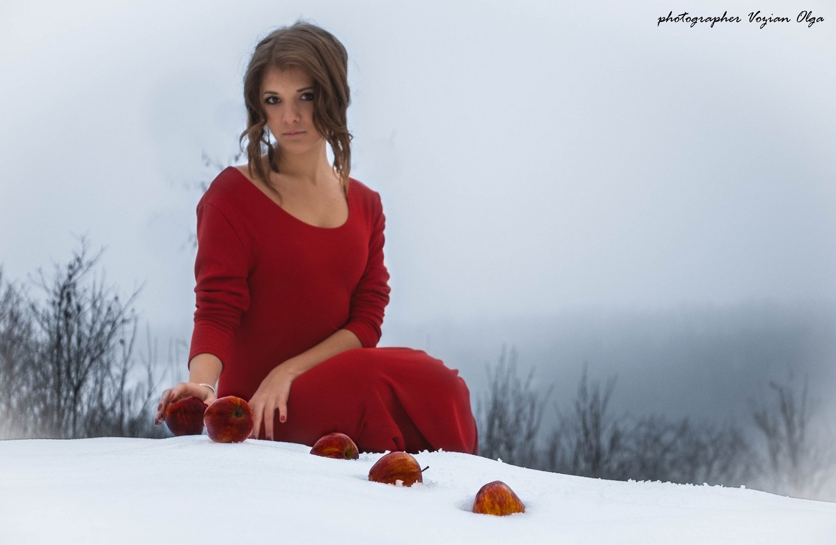 Яблоки на снегу - Ольга Возиян