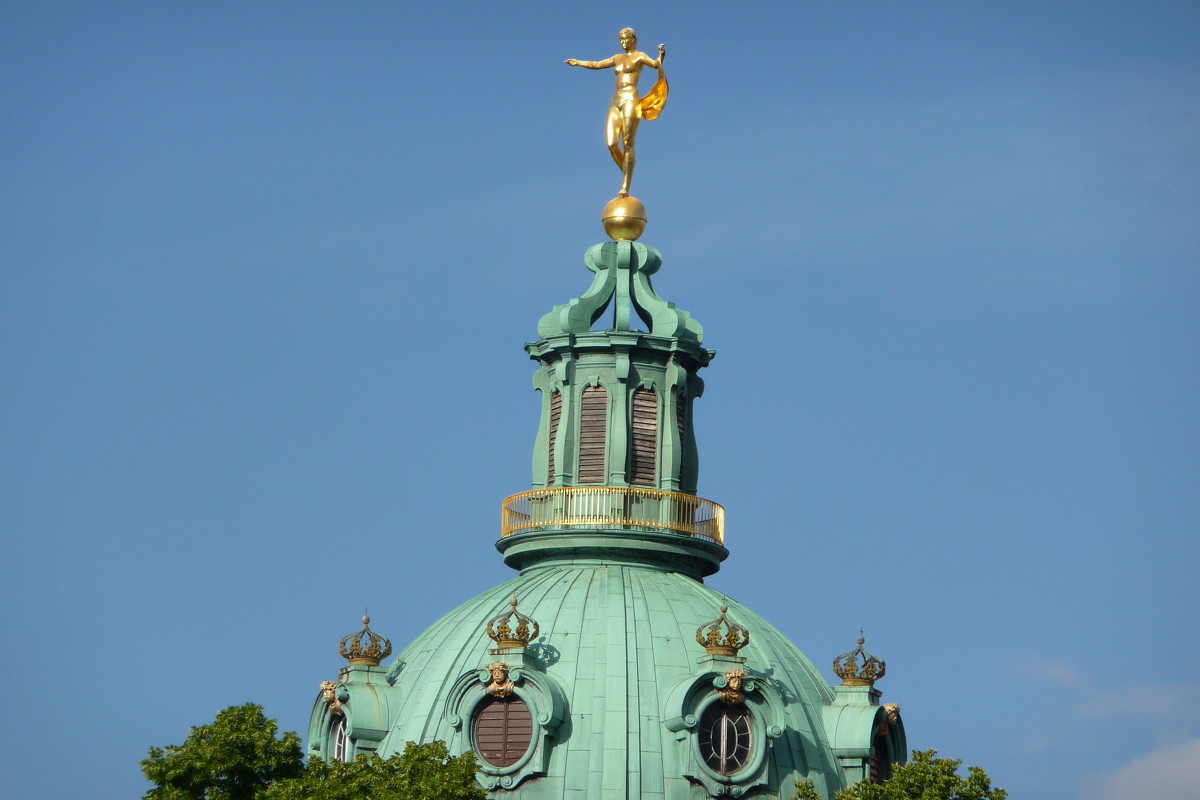 Купол дворца Софи-Шарлоттенбург - Eвгения Генерозова