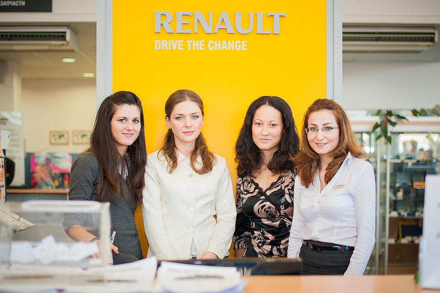 Репортаж Renault - Алина Мартынова