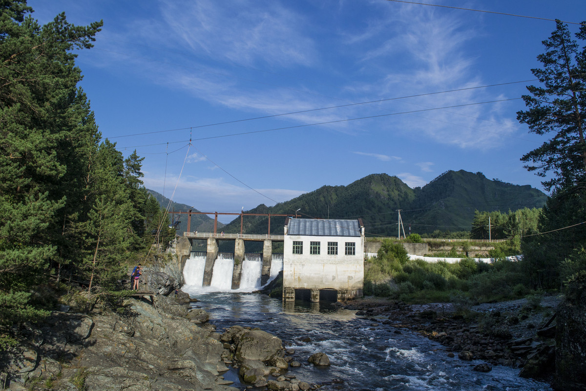 Чемальская ГЭС - юрий Амосов