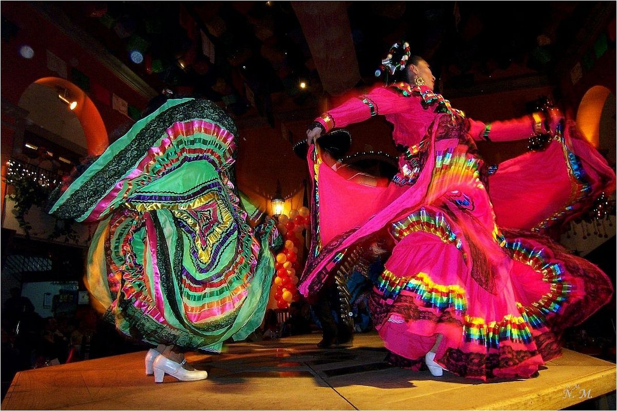 Мексиканский национальный танец &quot;Тапатийос&quot;. - Наталья Портийо