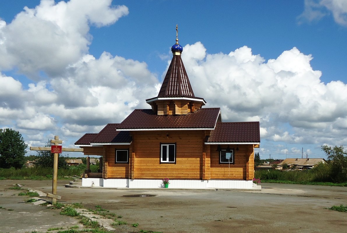 Церковь в с. Ильинка Назаровского района - Лариса Рогова