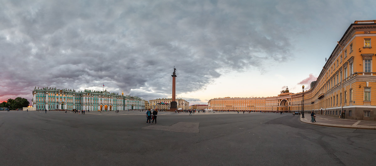 Вечер на Дворцовой площади, СПб - Александр Кислицын