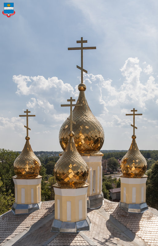 Калуга. Храм Рождества Пресвятой Богородицы в Ромоданово. Купола - Алексей Шаповалов Стерх