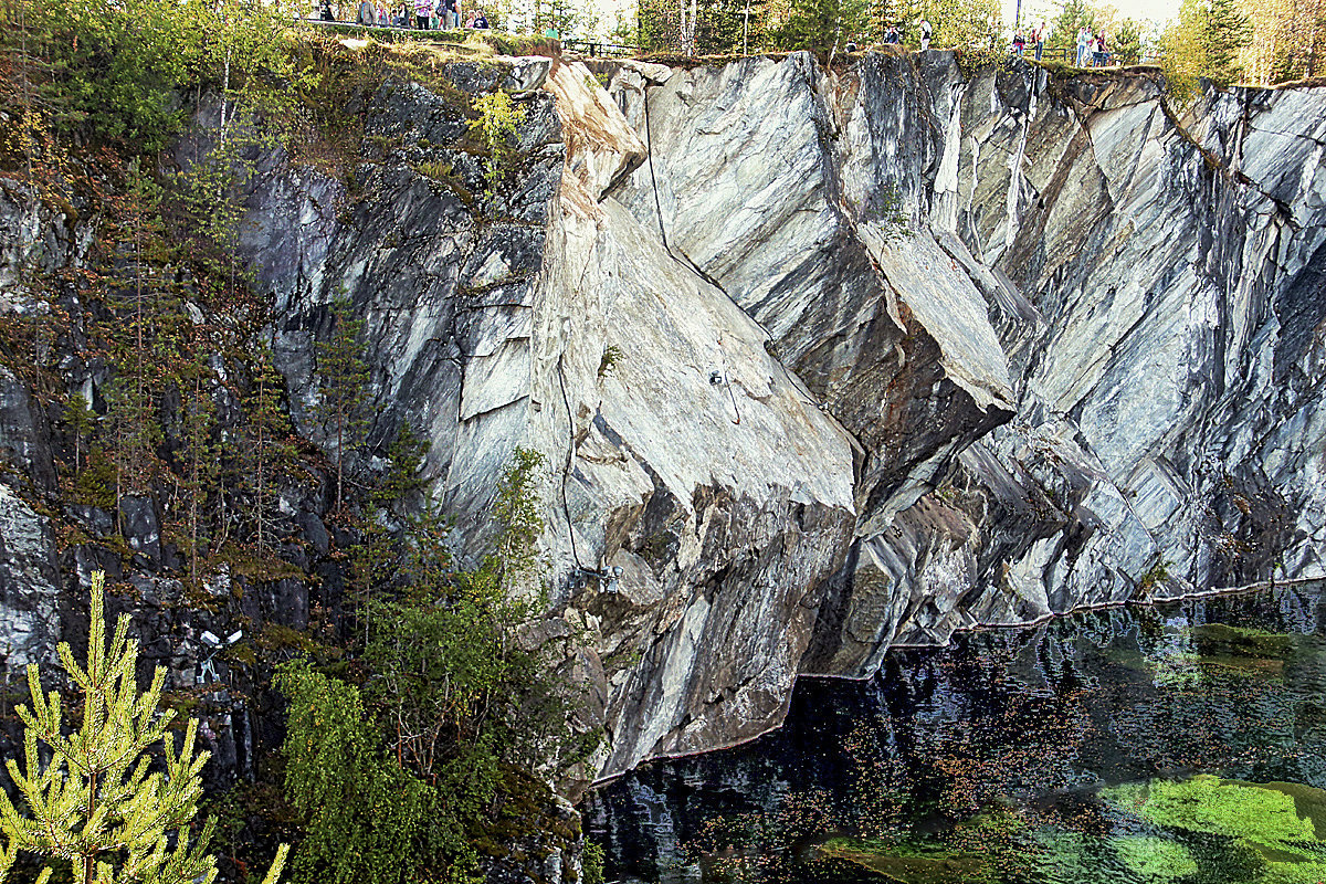 Карельские скалы (мраморный каньон) - Nikolay Monahov