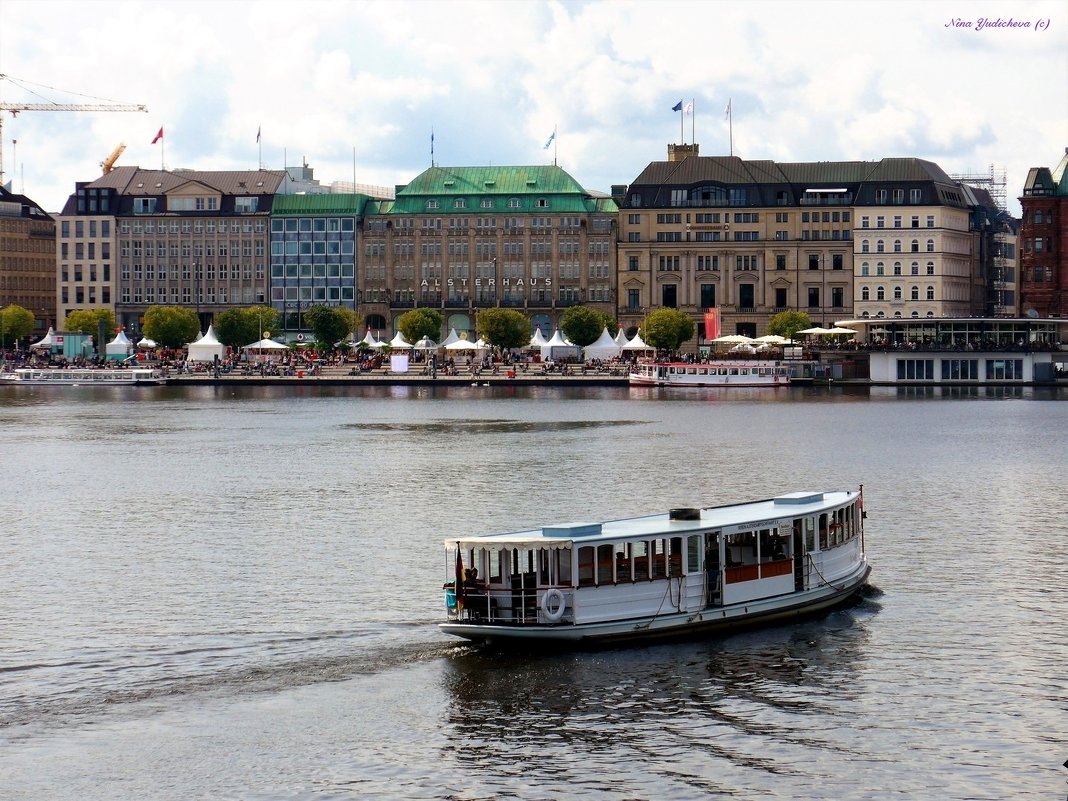 St.Georg. Alster Hamburg - Nina Yudicheva