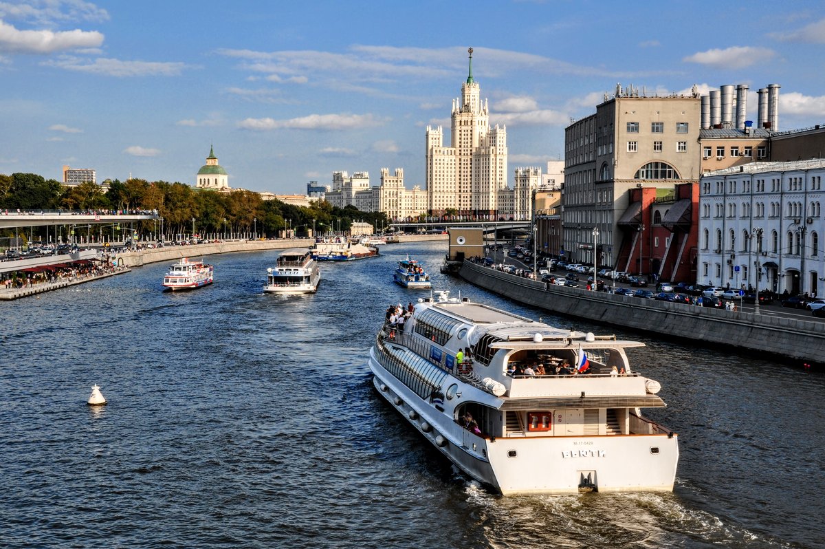 ПАРОХОДОХОД на реке Москве...:) - Анатолий Колосов