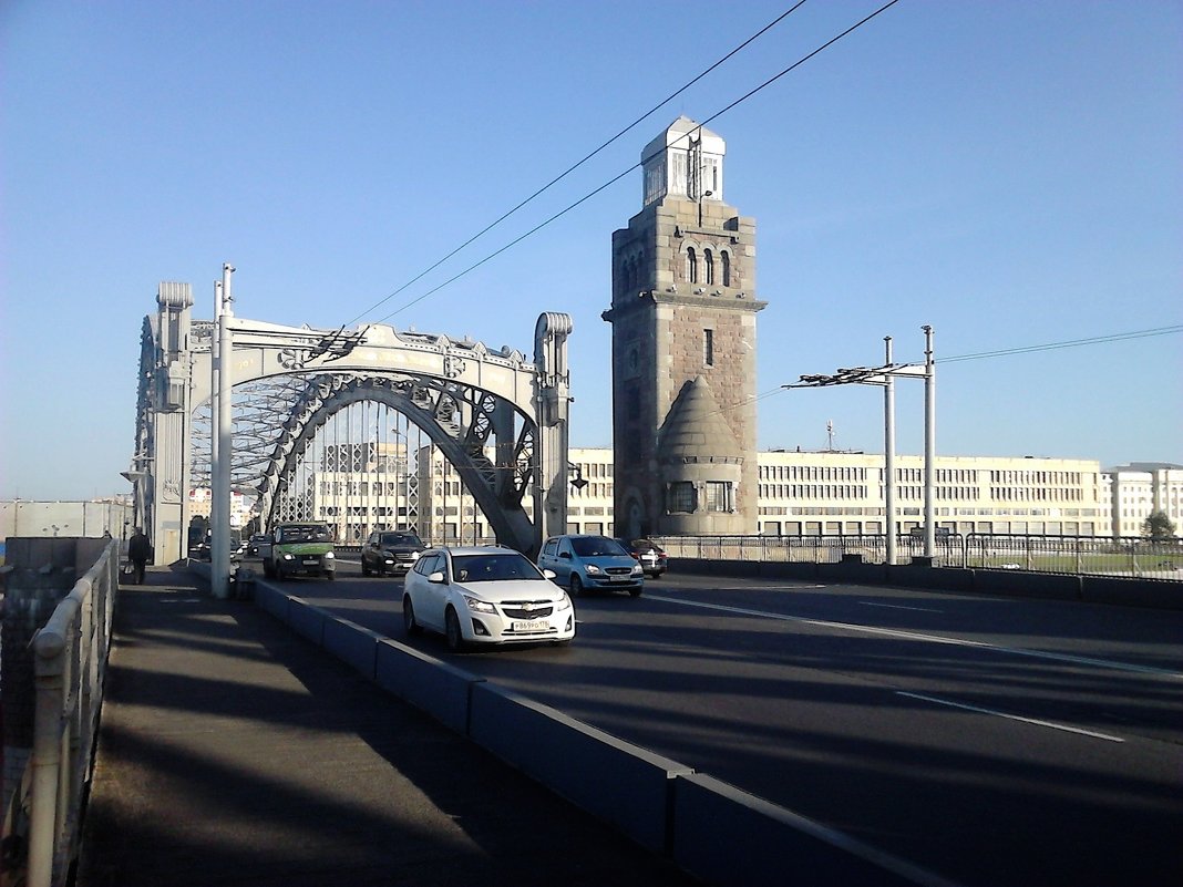 Санкт-Петербург. Мост Петра Великого. - Лариса (Phinikia) Двойникова