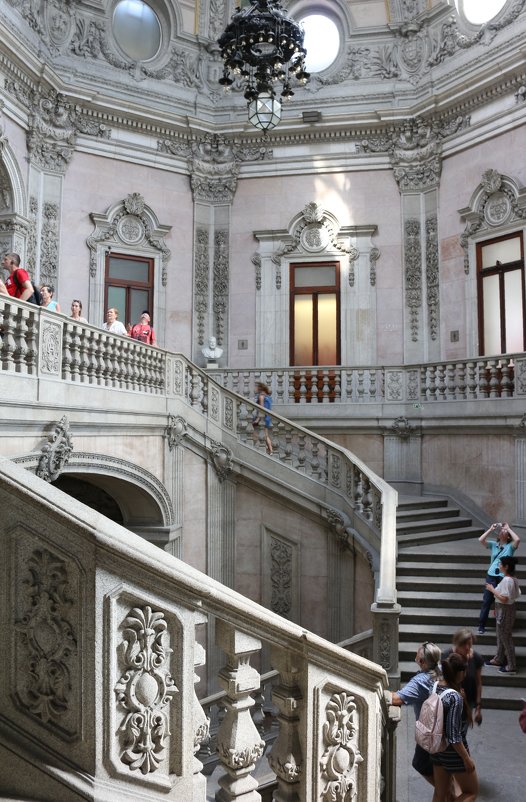 Лестница во дворце Биржи - Ольга 