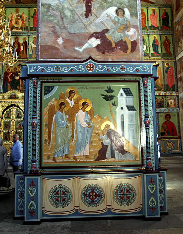 В Троицком соборе. Монастырь Александра Свирского - Nikolay Monahov