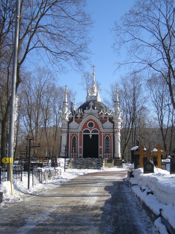 Часовня на Преображенском кладбище - Анна Воробьева