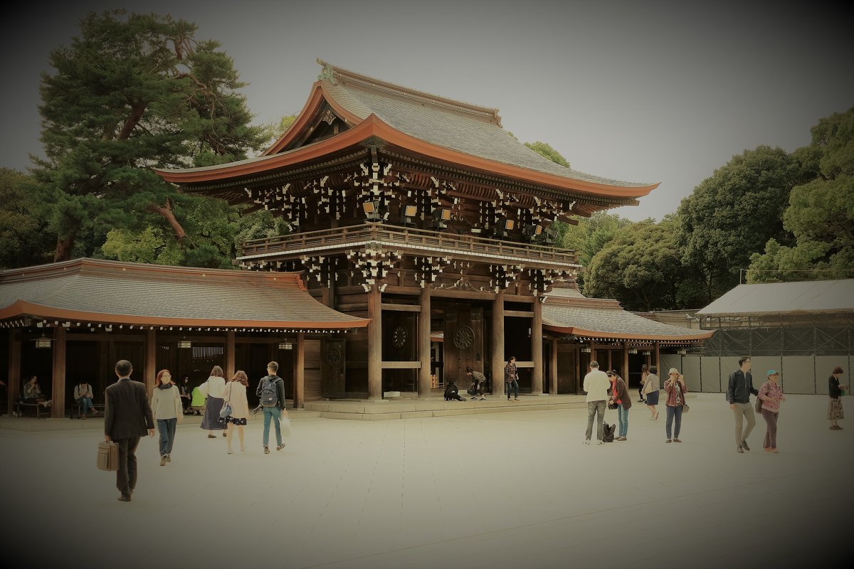 Храм Meiji jingū Shibuya, Tokyo - wea *