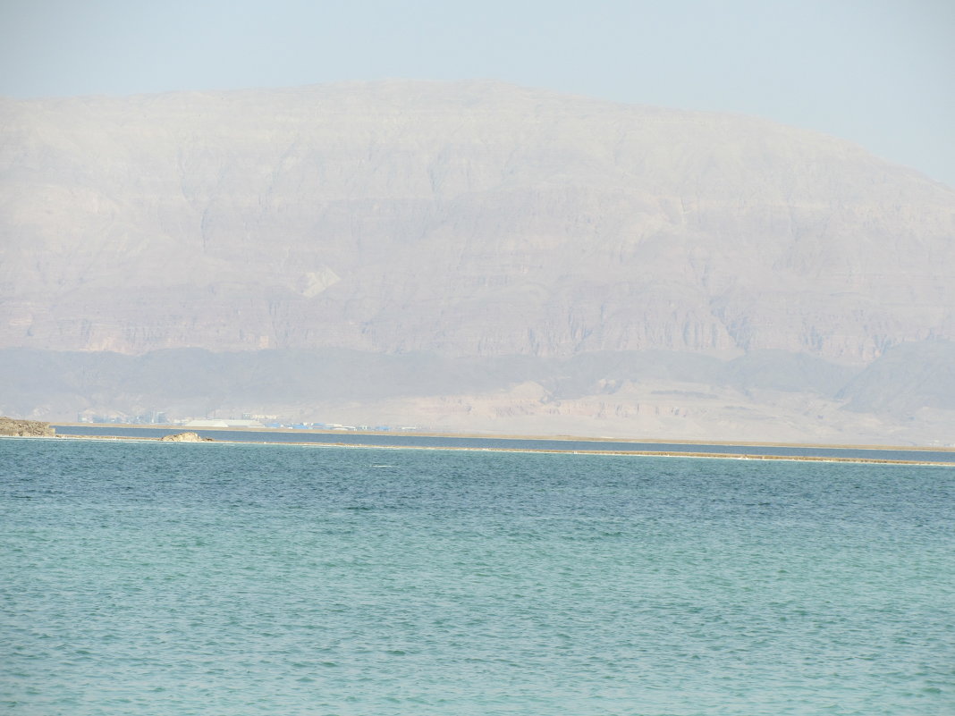 Мертвое море. За морем Иорданские горы - Герович Лилия 