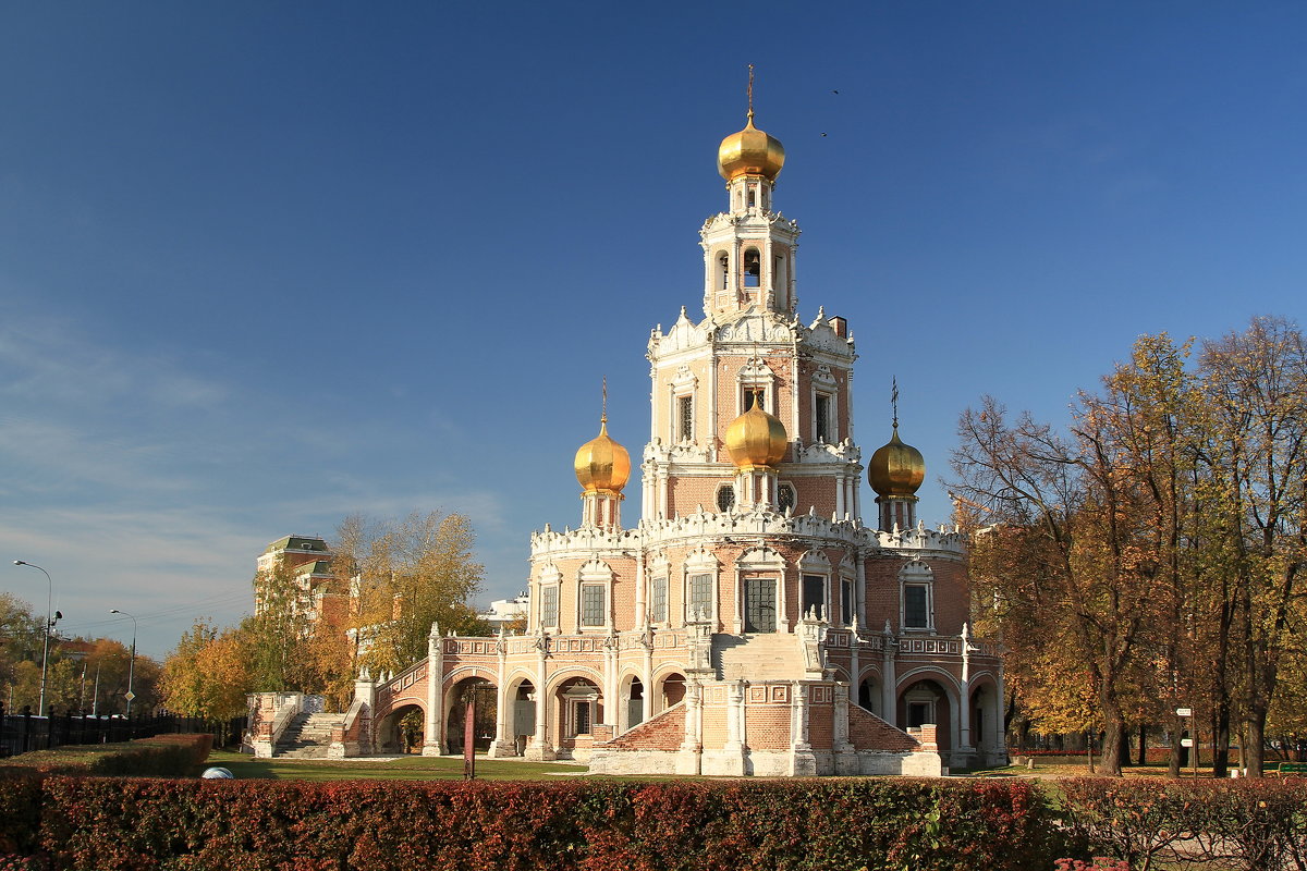 Москва. Церковь Покрова Пресвятой Богородицы в Филях - Ninell Nikitina