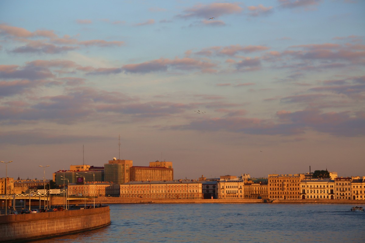 Вид на Неву с Синопского моста - Елена Разумилова