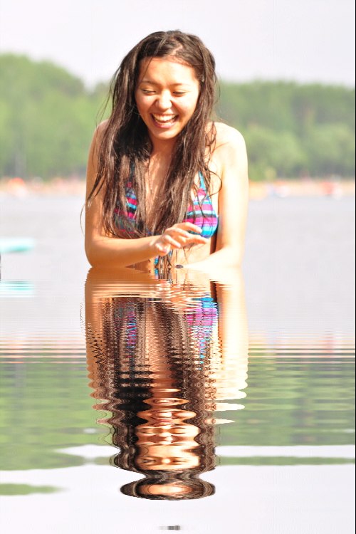 На озере - Балнура Айкежанова