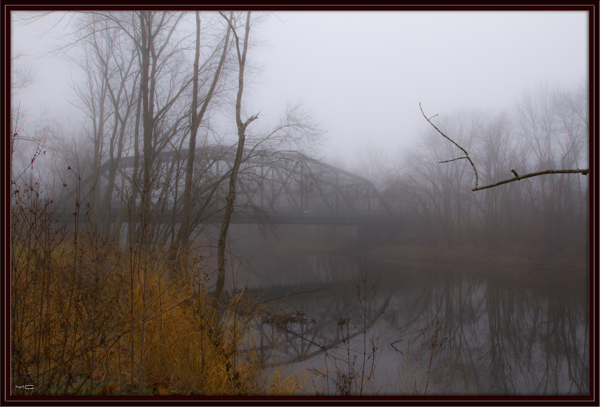 Река, мост, туман - Яков Геллер