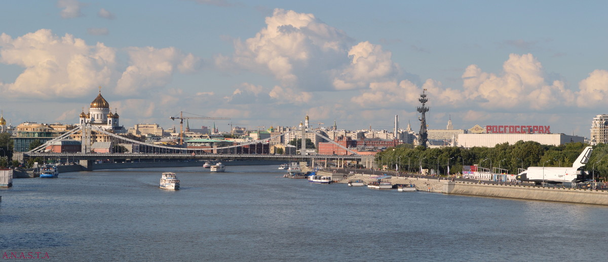 Вид с Фрунзенского моста. - Анастасия Прибыткова