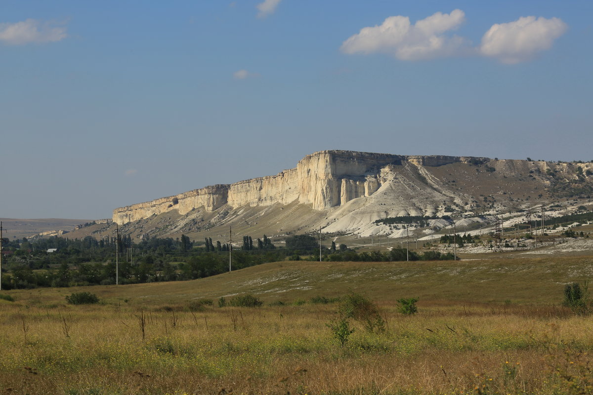 Белая скала,Крым г.Белогорск - Ninell Nikitina