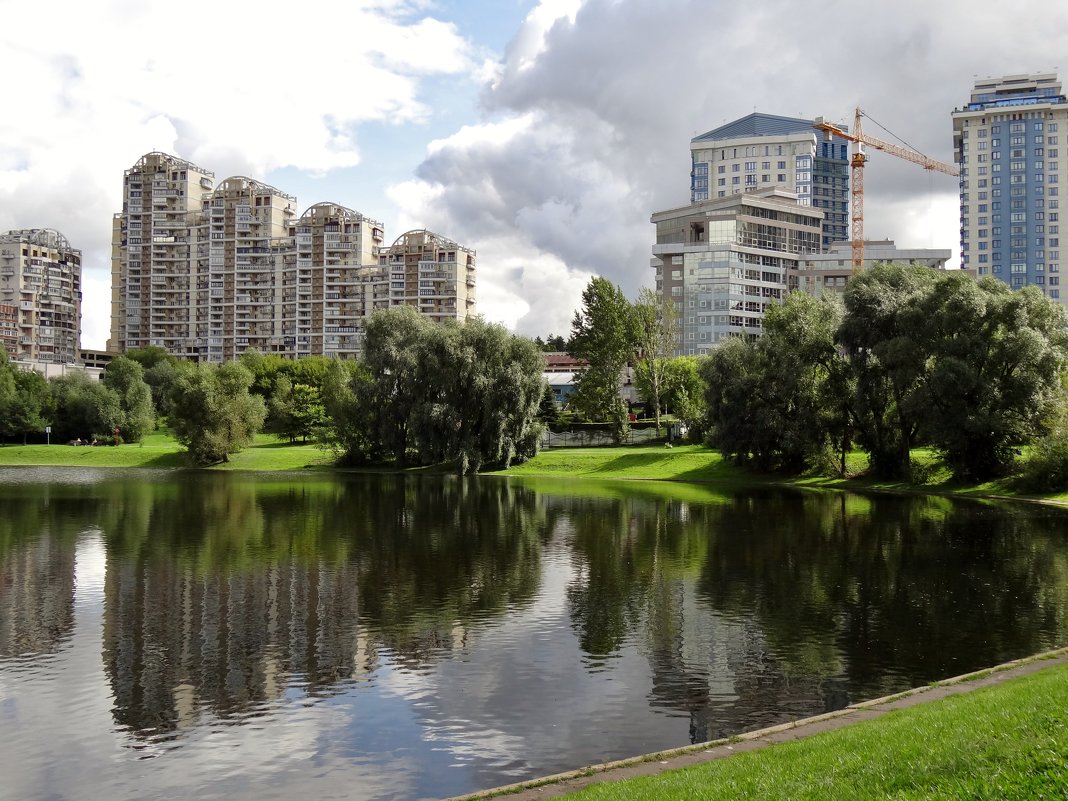 городской пруд - Валентина. .