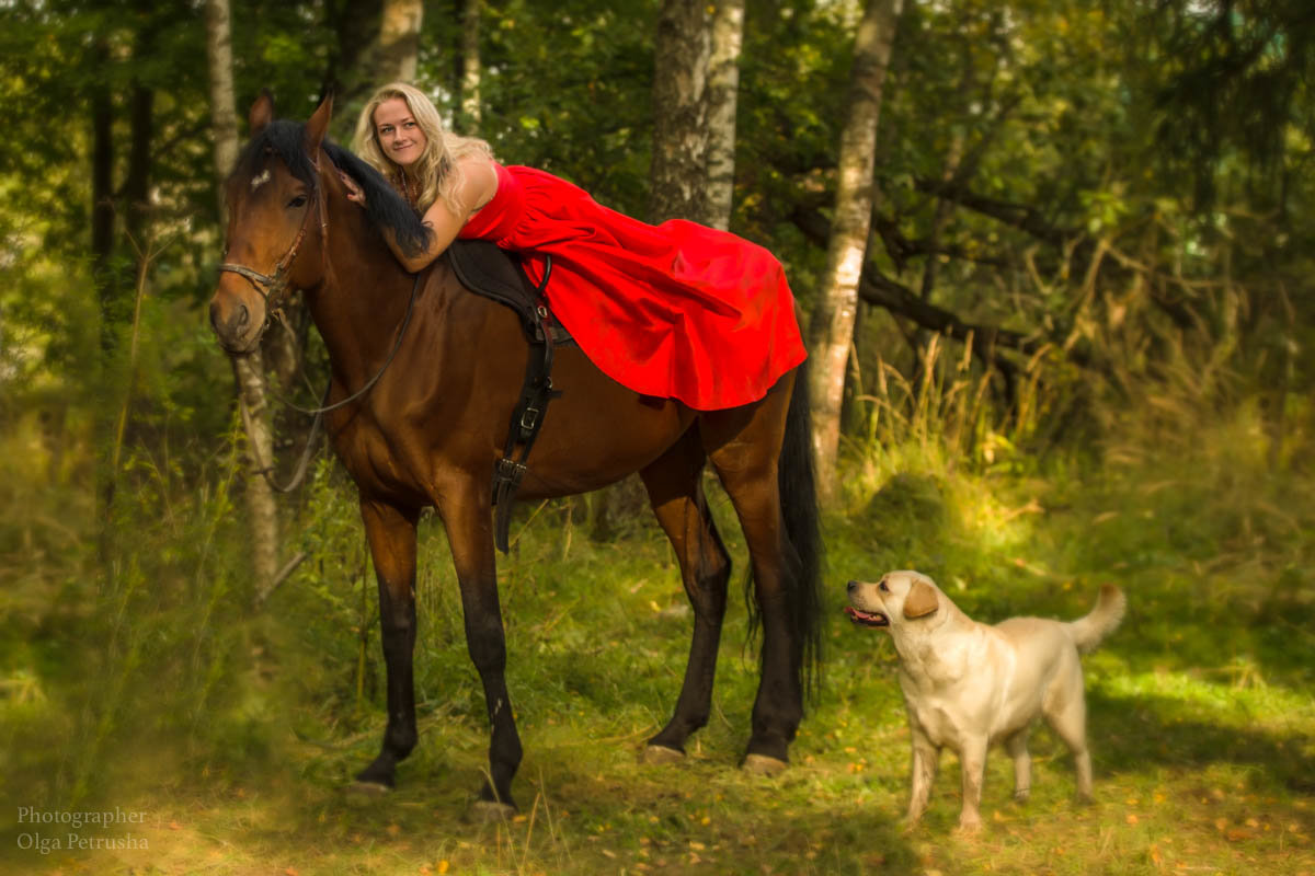 Фотосессия на лошади - Ольга Петруша
