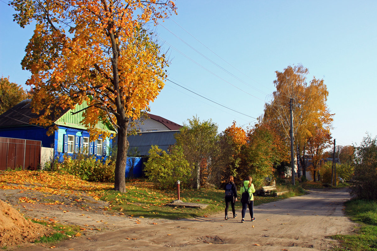 на тихой улочке - оксана 