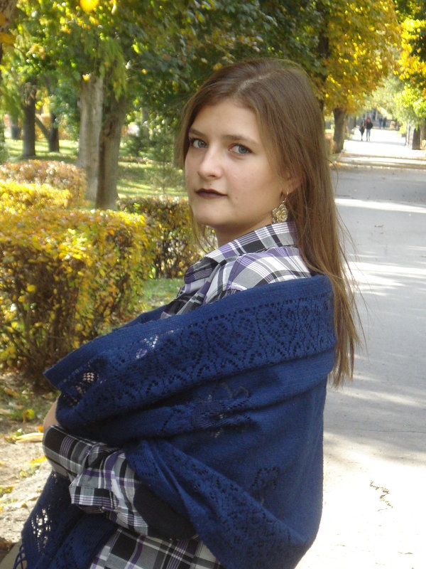 Осенняя моделька - Дарья Лаврухина