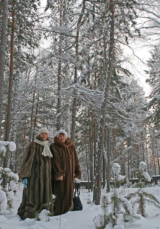 Зима, выгуливаем шубы - Владимир Леонтьев