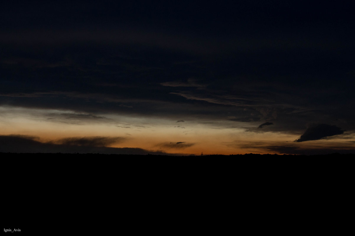 Закат над пашней - Ignis Avis