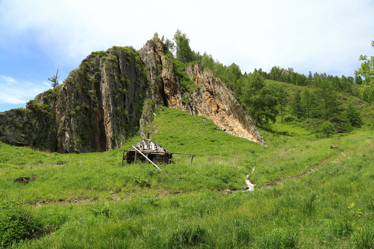 Заброшенный домик в горах - Александр Толстых