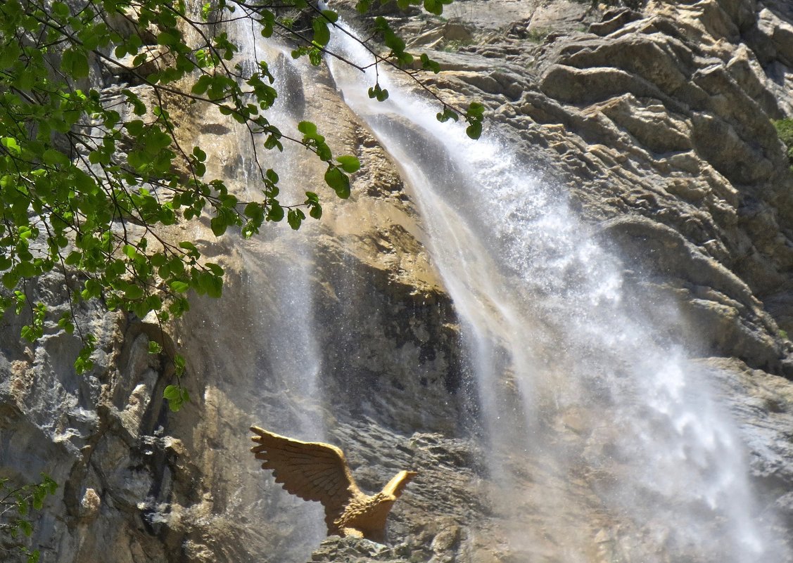 водопад Учан-Су - Елена 