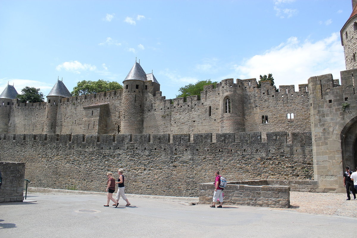 Крепость Каркассон, Франция - Александр 