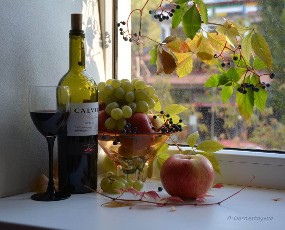 Фрукты,  обогащают вино, подчеркивая его вкус и аромат. - Anna Gornostayeva