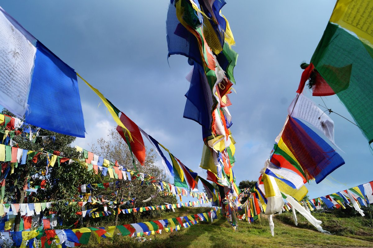 Непал. Молитвенные флаги - Gal` ka